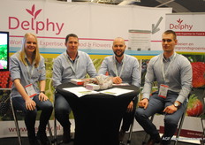 Een klein deel van het Delphy team die deze dag organiseert: Vera Theelen, Klaas Walraven, Jan Janssen en Bart Jongenelen.